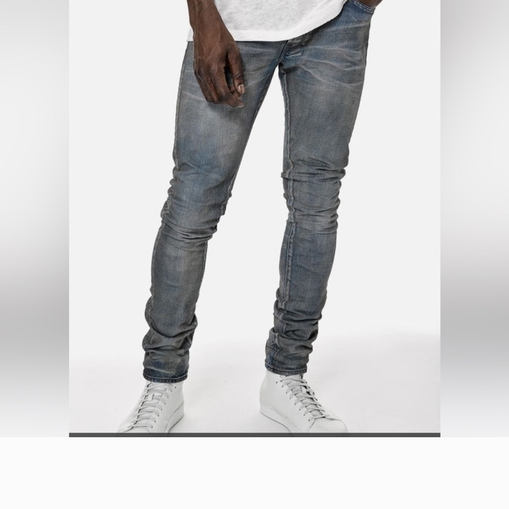John Elliott Gray Skinny Jeans
